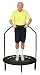 Rebounder Mini-Trampoline Deluxe (With Stabilizer Bar)