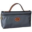 Longchamp Le Pliage Medium Pouchette, Graphite