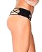 iHeartRaves Cross Cut Out Rave Booty Shorts