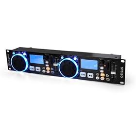 Skytec STC-50 DJ MP3 Player controller 2 Decks USB SD