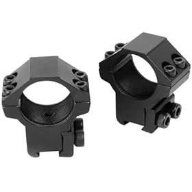  Crosman Center Point Full Size Two-Piece Medium Profile Integral Rifle Scope Mount for Airguns or Premium .22 Rifles