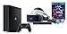 PlayStation VR Start Bundle 5 Items:VR Headset,Move Controller,PlayStation Camera Motion Sensor,PlayStation 4 Pro 1TB,VR Game Disc: PSVR Battlezone