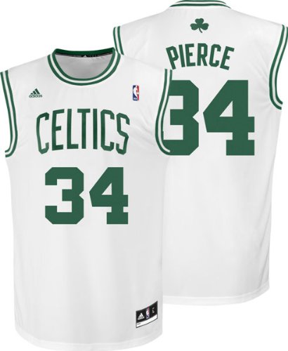 Paul Pierce White Adidas NBA Revolution 30 Replica Boston Celtics Youth Jersey