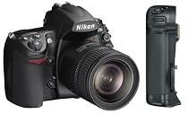 Nikon D700 SLR-Digitalkamera (12 Megapixel, Live-View, Vollformatsensor) Speed Kit inkl. 24-120 VR und MB-D10