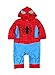 StylesILove Baby Boy Spider-man Hoodie Romper Costume