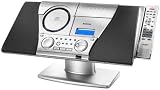 Zoom Produkt-Bild: Karcher MC 6550 Musik-Center (CD/MP3-Player, PLL-Radio und Kassettendeck) silber/schwarz