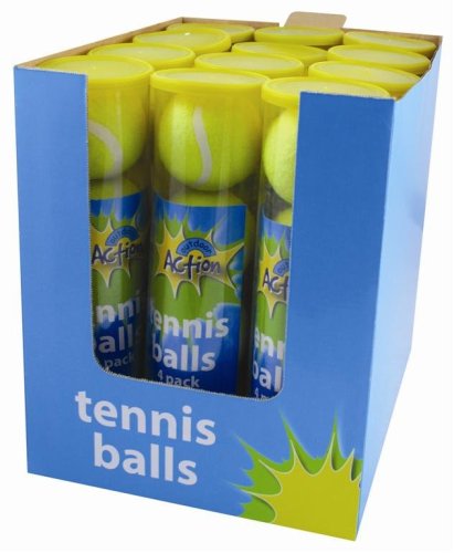 Childrens Toyshop  Toys : 4 Pk Tennis Balls in Net
