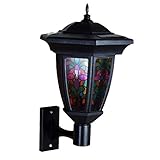 Demiawaking　LED　ウォールライト　ソーラー　自然光　掛けライト　省エネルギー　 夜間自動点灯 軒先　庭など