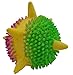 Amazing Pet Products Latex Dog Toy, 3.2-Inch, Spiny Space ball