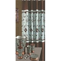 Daniel's Bath & Beyond Allure Floral Shower Curtain
