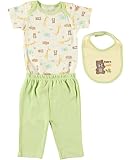 Rene Rofe "Best Pals" 3-Piece Outfit (Sizes 0M - 9M)