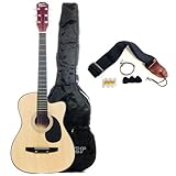 Austin Bazaar 41' Natural Acoustic-Electric Guitar