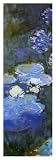 Posters: Claude Monet Poster Art Print - Waterlilines & Agapanthus, 1914-1917, (Detail) (39 x 14 inches)