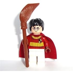 LEGO Harry Potter: Harry Potter Quidditch Outfit Minifigure with Broomstick