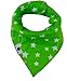 Bonzerdigs Baby Bandana Drool Bibs with Adjustable Snaps - Super Absorbent Cotton Cloth - Pack of 4