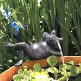 Lazy Frog Planter Fountain