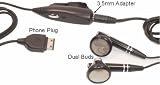 Handsfree Stereo Headset Headphones Earphones 3.5mm Stereo Audio Adapter with Microphone for Samsung At&t Blackjack Ii 2 SGH I617 Ace I325 A747 Access A827 A737 A117 A127 A513 A517 A523 Katalyst T739 T819 M305 M510 M520 R200 R410 Myshot R430 R610 T409 T429 T439 Beat T539 T639 Blast T729 T109 T229 T439 Blast T729 T739 Behold T919 Epix I907 Rugby A837 Propel A767 Gravity T459 Myshot R430 Cell Phone