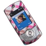 [WCP482] - Crystal Hard Pink Faceplate Cover with Checkered Design Case for Samsung SGH-T659 T-Mobile [WCP482]