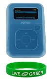 Blue Silicone Skin Case for SanDisk Sansa Clip+ Plus MP3 Player (Player NOT Included)