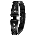 Invicta Men's Elements Collection Black Ion Plated Stainless Steel and Rubber Bracelet #5989