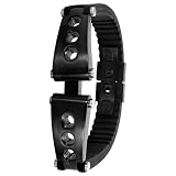 Search : Invicta Men's Elements Collection Black Ion Plated Stainless Steel and Rubber Bracelet #5989