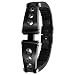 Invicta Men's Elements Collection Black Ion Plated Stainless Steel and Rubber Bracelet #5989