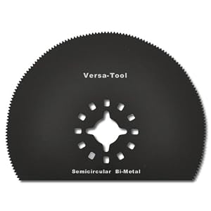 Versa-Tool MB1H 3-Inch Bi-Metal Round Wood and Metal Cutting Universal Oscillating Saw Blade