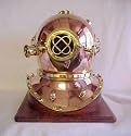 Helmet 18"- Diving- Brass and Copper