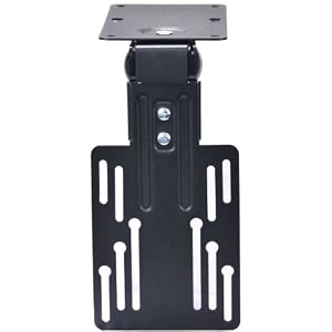 VideoSecu Under Cabinet Mount Flip for LCD TV monitor Black LCD-CM 1MS