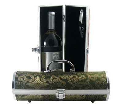 Picnic Gift Gala Sassy Wine Purse-Green