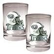 NFL Tennessee Titans Two Piece Rocks Glass Set - Helmet Logo
