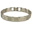 Stainless Steel Bracelet Designer Classic Link Polish Finish by Bucasi