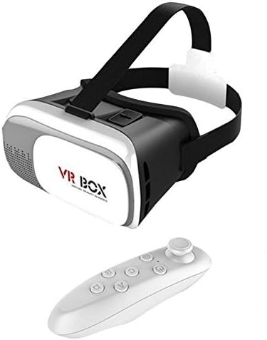 VR Headset,VR BOX Virtual Reality Glasses For 3.5~6.0" Smartphones iPhone 6/6 plus Samsung Galaxy IOS Android Cellphones With Remote Controller