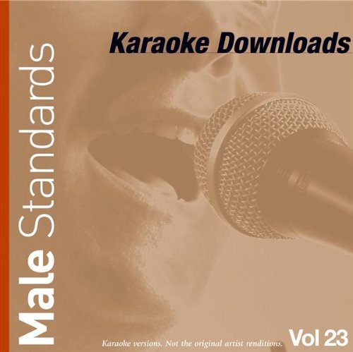 Karaoke Downloads - Male Standards Vol.23