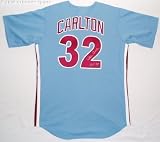 Steve Carlton Philadelphia Phillies Cooperstown Collection Autographed Majestic Jersey w/HOF'94 Inscription