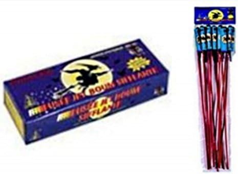 LOT OF 2 PACKS OF 12 ROCKETS whistling festival