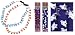Search : Spooky Lights Halloween Flashing Beaded Necklace! Ghosts & Jack O Lanterns!