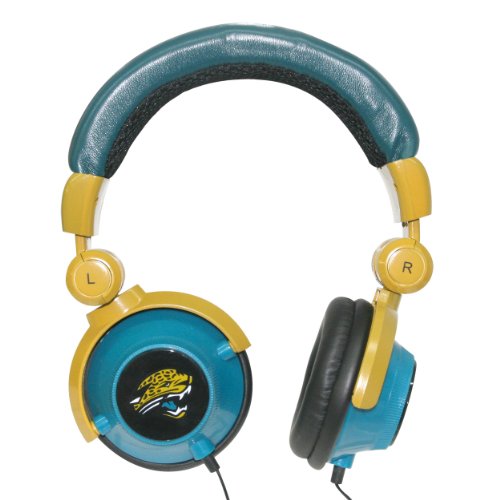 NFL Jacksonville Jaguars Team Logo DJ Headphone