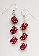 Earrings - Bunco Dice
