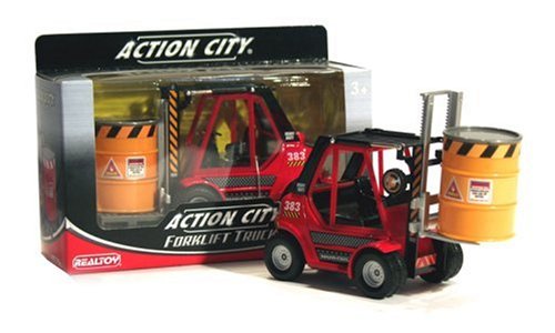 Childrens Toyshop  Toys : Action City 18391 - Forklift Truck [Colours May Vary]