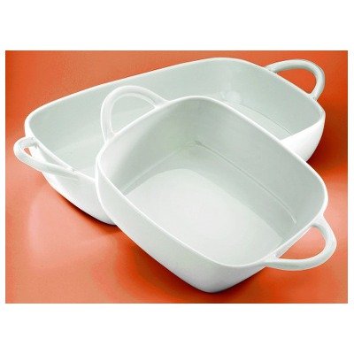 Pillivuyt Eden Lasagne Baker Rectangular, 14.75 x 9.75 Inches, 4.5 Quart Capacity