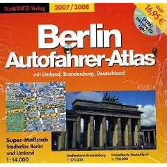 Berlin Autofahrer-Atlas 2007/2008, m.