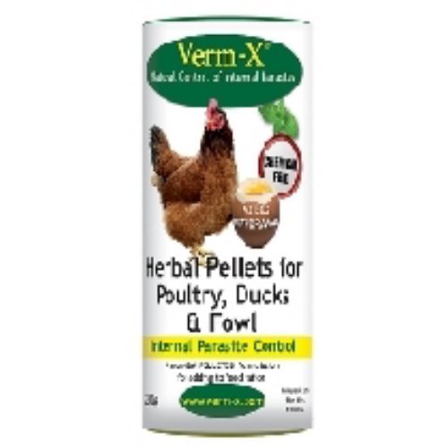 Verm-X Pellets Poultry & Fowl Health Supplement 250G