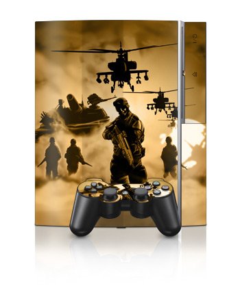 Childrens Toyshop  Video Games : Playstation 3 Skins and Matching (Ps3) Controller Skin Desert Ops