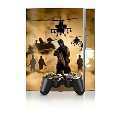 Playstation 3 PS3 Skin Designer Set inkl. Controller Skin - Desert Ops