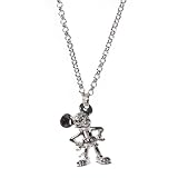 Disney Couture Jewelry - Mickey Mouse Plated Necklace (Silver)