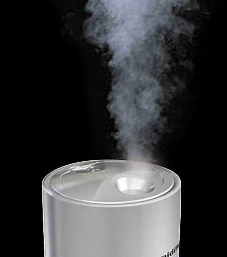 Cover image : コンパクト超音波式加湿器 【部屋にも車にもデスクにも使えるパーソナル加湿器】 ブルー  CH-01BL