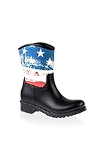 ZZ-SILENCE of the BEES Botas de agua Flag (Negro / Multicolor)