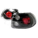 Spyder Auto Honda Del Sol Black Altezza Tail Light