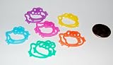 24 Pieces Hello Kitty Silly Shaped Finger Ring Bandz Rubber Bands
